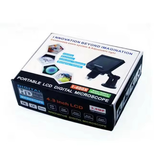 600x 4.3 "lcd usb אנדוסקופ מצלמה נייד 8 הוביל 3.6mp HD אלקטרוני HD - Product Image 6