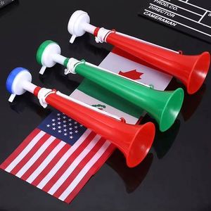 Customized logo Football Cheering Loudspeaker, Paired with National Flags for Sports Event Promotional <b>Gifts</b> - Product Image 1