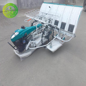 Trasplantadora de Arroz Autopropulsada de 6 Filas, Máquina de Plantación de Arroz con Motor de Arranque Eléctrico - Product Image 1