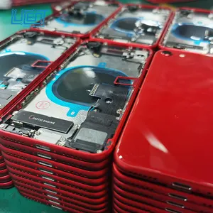 โทรศัพท์มือถือตัวเรือนสำหรับ Iphone 8แก้ว OEM ด้านหลังเปลี่ยนฝาครอบด้านหลังสำหรับ iPhone 8 Plus