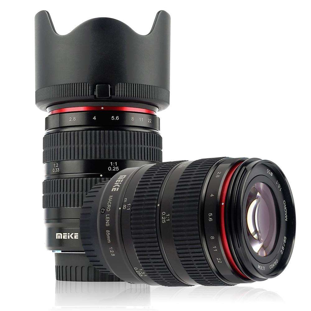 Meike 85mm F2.8 Macro Lens for Sony E Mount, Canon & Fujifilm