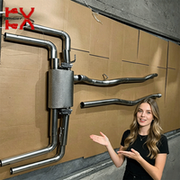 Système d'échappement Catback en acier inoxydable poli miroir 1,5 mm pour X2 M35i X3 X3M X4 X4M 2017-2023 Garantie 3 ans