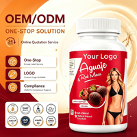 Bulk Aguaje Red Maca Wortel Capsules 1000mg 100 stuks Gelatineerde Veganistische Peruaanse Natuurlijke Curvy Support OEM