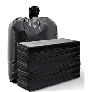 Factory Price Support Customization Embossed Surface Portable Garbage Bag Plastic Can Trash Bags With Flat Top