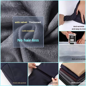 <span class=keywords><strong>กางเกง</strong></span>ขายาวผู้ชายทรงลำลอง ผ้าบาง ยืดได้ ทรงตรง เห<span class=keywords><strong>มา</strong></span>ะสำหรับใส่ทำงาน - Product Image 5