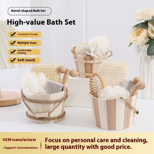 Juego <span class=keywords><strong>de</strong></span> masajeador <span class=keywords><strong>de</strong></span> baño y ducha <span class=keywords><strong>de</strong></span> viaje para el hogar, herramienta <span class=keywords><strong>de</strong></span> fregado <span class=keywords><strong>de</strong></span> plástico con bola <span class=keywords><strong>de</strong></span> baño y fregador <span class=keywords><strong>de</strong></span> espalda, aplicación corporal - Product Image 2