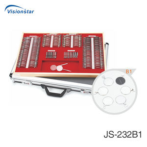 Caja de lentes de optometría, juego de lentes de prueba con borde de Metal, precio de distribuidor de JSL-232 - Product Image 4