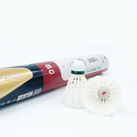 Süper dayanıklı 3-in-1 turnuva seviyesi sınıf doğal ördek tüy Badminton raketle profesyonel oyuncu seçimi