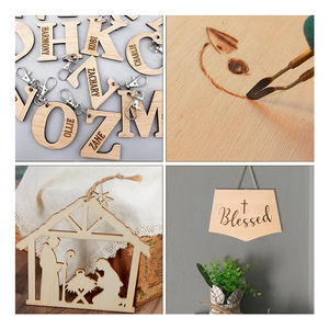 Design moderno 30*40cm taglio Laser tiglio compensato 2mm non finito bianco per la <span class=keywords><strong>pittura</strong></span> di Graffiti per bambini - Product Image 2