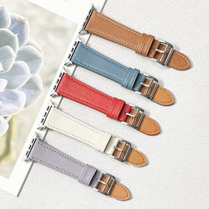 Braccialetto in <span class=keywords><strong>pelle</strong></span> sintetica cinturino da donna Ultra orologio da polso per <span class=keywords><strong>Apple</strong></span> serie 8 38mm 42mm 44mm 49mm - Product Image 4