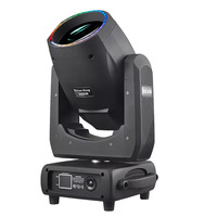 Projecteur de scène hybride Mega Pointe compact et léger, offrant des effets de faisceau et de spot puissants et à haute luminosité, professionnel
