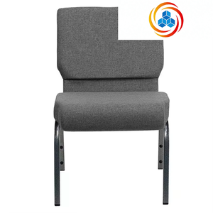 Chaise de conférence, de formation, de mariage ou d'église rembourrée, confortable et personnalisable avec dossier et étagères – Vente en gros à prix réduit - Product Image 5
