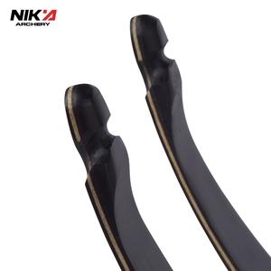 Nika Tir à l'arc Membres Personnalisé <span class=keywords><strong>Bambou</strong></span> Fibre <span class=keywords><strong>de</strong></span> Verre X1 Blanc <span class=keywords><strong>Noir</strong></span> ILF Membres Classiques - Product Image 6