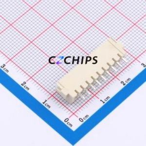 HCZZ0520-9 Wire-to-Board Pin Header SMD,P=2.5mm,Horizontal Mount Connector 1x9P 2.5mm Horizontal Mount XHB - Product Image 2