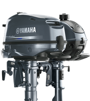 Promotion Exceptionnelle Moteur Hors-Bord Marin Portable Yamaha 4 Temps 6HP à Essence pour Bateau de Pêche