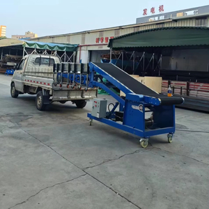 Chaîne de production Convoyeur hydraulique de chargement et de <span class=keywords><strong>d</strong></span>échargement de conteneurs facile à entretenir assurant des opérations continues - Product Image 1