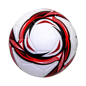 Custom Soccer Ball Size 5 brand pvc machine sewing synthetic leather soccer ball football