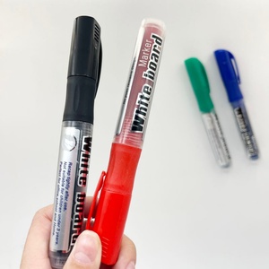 Marcador de Pizarra Blanca No Tóxico, Tinta Borrable en Seco, Recargable, para la Escuela - Product Image 1