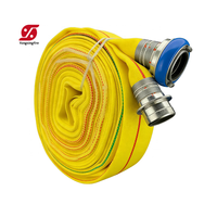 Tuyau d'incendie plat coloré avec raccord Storz, en toile, pour la lutte contre l'incendie et l'irrigation – Offre Spéciale