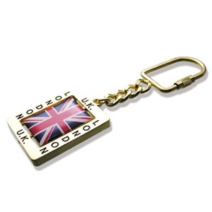 Llaveros de Aleación de Zinc Ligeros e Impermeables con Esmalte Plateado Antiguo, Recuerdos y Regalos - Product Image 1