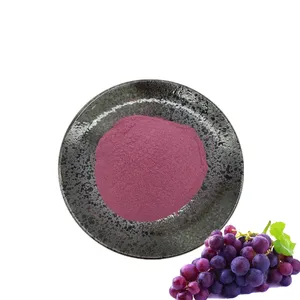 Factory Supply Natural Organic Food Grade Black Grape Juice Fruit Juice Powder