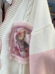 Hot New Fairy <span class=keywords><strong>Bear</strong></span> <span class=keywords><strong>Pull</strong></span> en tricot <span class=keywords><strong>Pull</strong></span> à manches longues Cardigan <span class=keywords><strong>Manteau</strong></span> en tricot pour l'automne hiver - Product Image 4