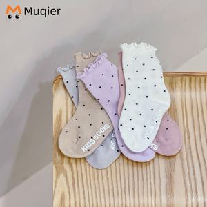 Medias de algodón para niñas de nuevo diseño, medias <span class=keywords><strong>antideslizantes</strong></span> para niños y bebés - Product Image 3