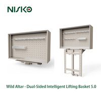 Table basse modulaire de luxe NISKO 2026 avec panier élévateur intelligent pour salon, salle à manger, maison, hôtel, bar – Mobilier