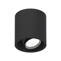 Plafonnier LED COB réglable à montage en surface 8W 12W 20W 15 ° /24 ° /36 °   Spot de plafond cylindrique pour hôtel