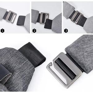 New Trendy Mens <b>Canvas</b> Chest Bag Sports Fanny Pack Cross Body Multi-function Single Shoulder Anti-theft Backpack - Product Image 4