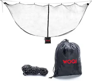 Woqi – moustiquaire en Polyester à Double fermeture éclair pour tous les hamacs de Camping, facile à installer, Protection à 360 degrés