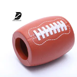 Fashion rugby shape PU foam stubby holder