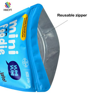 Sac d'emballage personnalisé imprimé BAS quantité minimale de commande debout avec fermeture éclair pochette refermable anti-odeurs pour l'impression numérique de fruits secs - Product Image 6