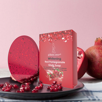 Ensemble blanchissant pour la peau à la grenade rouge OEM, élimine l'hyperpigmentation, vitamine C, hydratant, super blanchissant, ensemble biologique