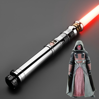 Sabre laser Neopixel en gros directement de l'usine, sabre laser Darth Revan à changement de couleur infini, sabre laser LED Baselit RGB avec poignée en métal