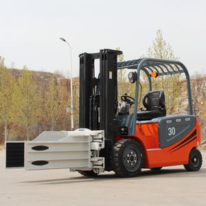 Limited-time Offer New Energy Forklift 4Wd Hydraulic Forklift Farm Logistics Balance Weight Electric Forklift With Clamp - Product Image 4