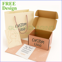 Boîte en carton ondulé personnalisée de luxe personnalisée avec logo pour l'emballage de gants de boxe de matériel de sport