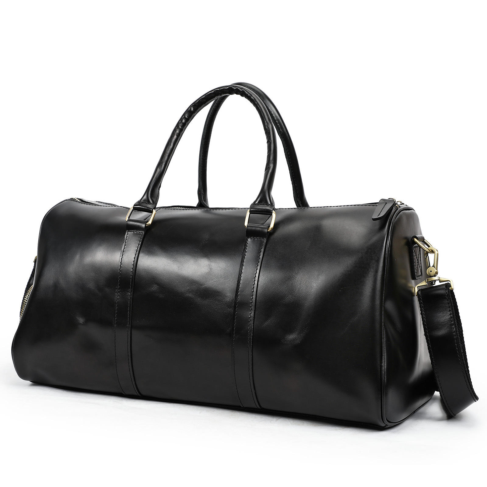 4022 cuir huilé cheval fou noir