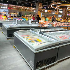 Congélateur de haute qualité avec porte vitrée, réfrigérateur de présentation, adapté aux centres commerciaux et aux magasins de proximité - Product Image 2