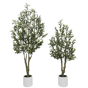 OH nghệ thuật bonsai ngoài trời cũ Mini lớn nhân tạo giả Cây Ô Liu + cây để bán có thể tháo rời đóng mở trong kho - Product Image 4