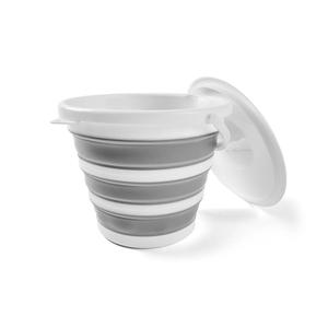 Seau pliable de 10 L avec trou, seau pliable pour l'extérieur, pour la maison - Product Image 3