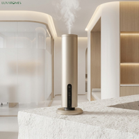 Diffuseur d'arômes sans fil en aluminium 2200 mAh avec contrôle par application, nébuliseur d'air froid sans eau pour grands espaces de bureau