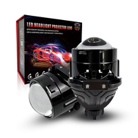 AYS-10 High Lumens 2.5 Inch <strong>LED</strong> <strong>Headlight</strong> 140W Double Lamp Bifocal Lens Super Rejection of Heat <strong>Bi</strong> <strong>LED</strong> <strong>Projector</strong> Lens