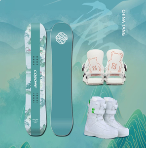 En solde, nouveau set de snowboard pour débutants, hommes et femmes, snowboard et bottes tout-terrain renforcés en fibre de carbone, DL-BD12-145 DL-BD12 - Product Image 2