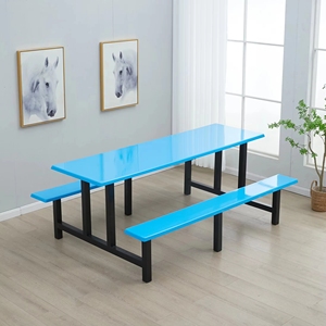 Precio al por mayor, resistente a la decoloración, tamaño personalizable, mesa de comedor Industrial, patio de comidas para ventas al por mayor - Product Image 5