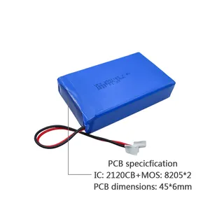 Литий-ионная полимерная аккумуляторная батарея, медицинская машина, перезаряжаемая батарея UFX 1160100-2S 10000mAh 3,7 V, перезаряжаемая Lipo батарея