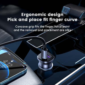 Mini <span class=keywords><strong>cargador</strong></span> de coche UGREEN 30W <span class=keywords><strong>tipo</strong></span> <span class=keywords><strong>C</strong></span> carga rápida 4,0 3,0 teléfono móvil portátil PD <span class=keywords><strong>cargador</strong></span> de coche para iPhone <span class=keywords><strong>Huawei</strong></span> - Product Image 5