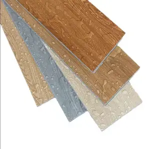 Modern 4mm PVC Floor Vinyl Flooring Eco-Friendly Fireproof and Waterproof SPC for Indoor Office Use Anti-Slip Feature