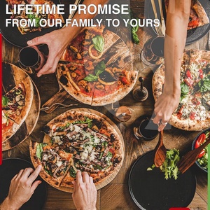 Pelle à pizza en aluminium perforé antiadhésive de 14 pouces et pelle à pizza en métal durable avec poignée en silicone - Product Image 2