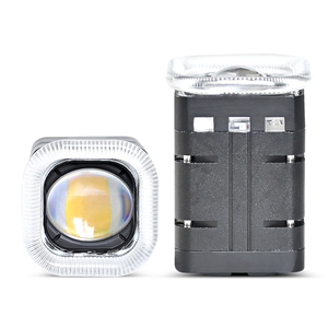 2024新しい16W LEDのオートバイのヘッドライト9-12Vアルミニウム天使の目のスポットライト照明システム - Product Image 6